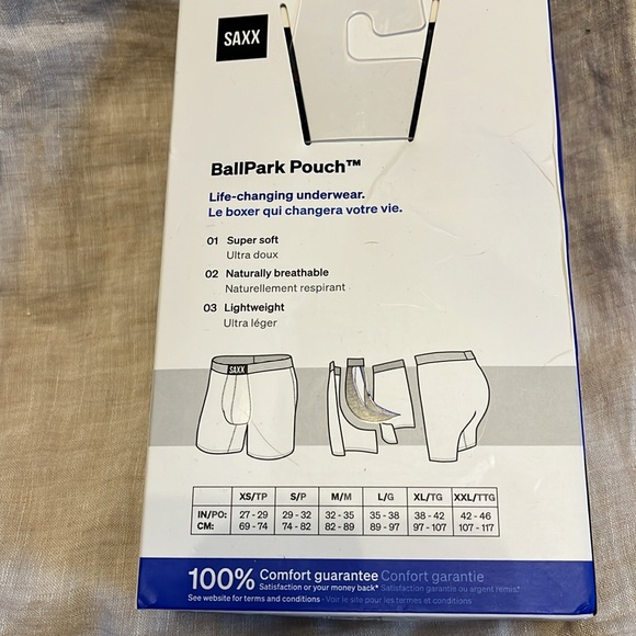 Saxx Ultra Super Soft (2 Pack) Comfort Blend Boxer Brief Brief (Med) - Picture 4 of 7